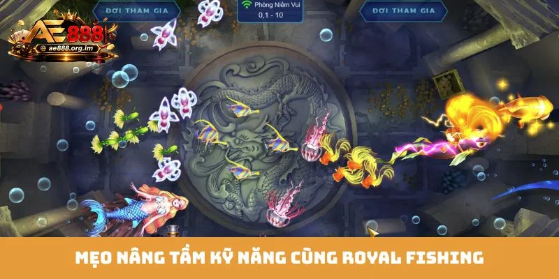 Mẹo nâng tầm kỹ năng cùng Royal Fishing