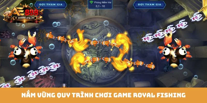 Nắm vững quy trình chơi game Royal Fishing