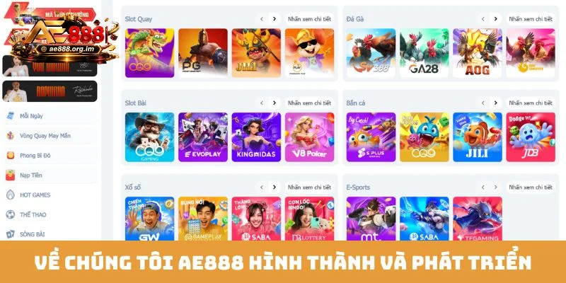 Về chúng tôi AE888 - Quá trình hình thành và phát triển